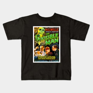 The Invisible Man 1933 Kids T-Shirt